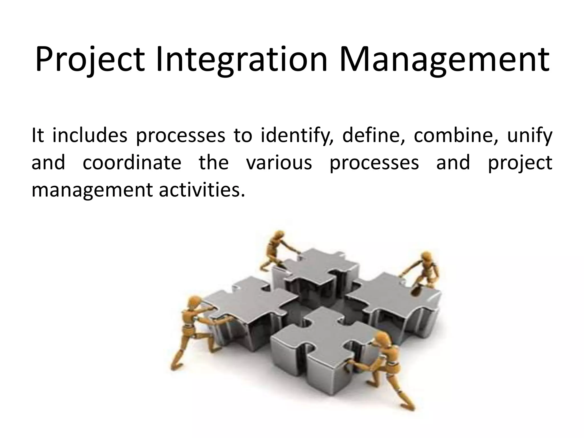 What is project integration | PPT