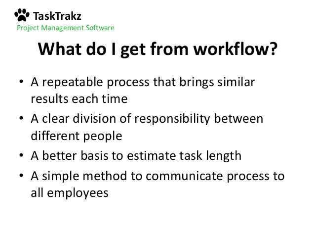 project management workflow