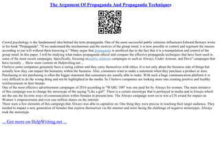 What Is Propaganda PPT