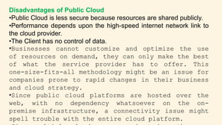 What is public cloud Explained | PPTX