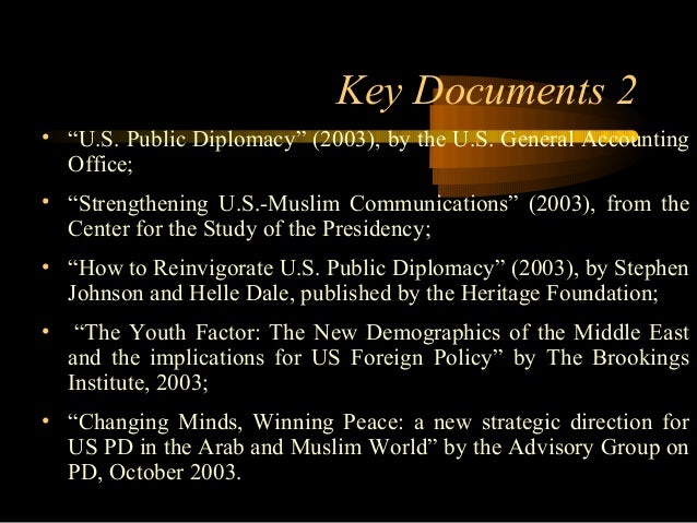 What Is Public Diplomacy