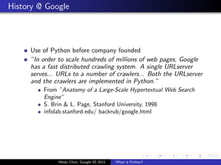What is Python? | PDF | Programming Languages | Computing