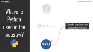 What is Python? | Edureka | PDF