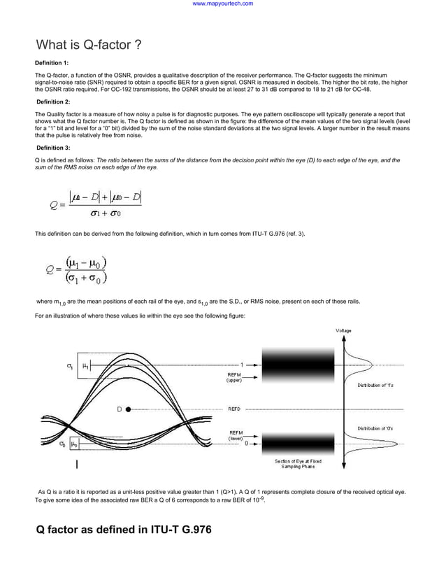 What is q factor ? PDF