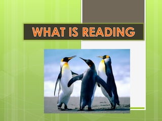 WHAT IS READING 
