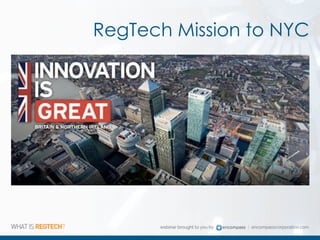RegTech Mission to NYC
 
