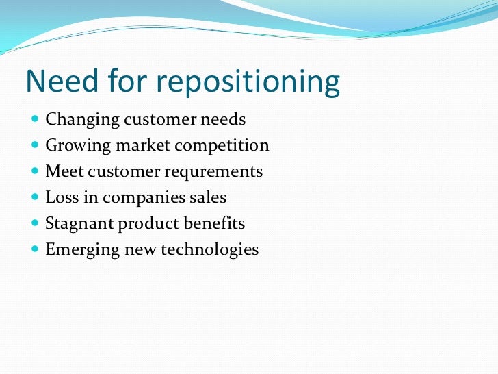 What is repositioning