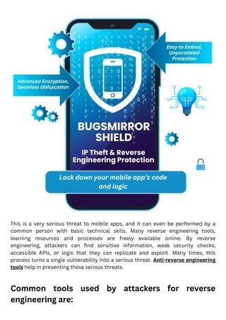 What Is Reverse Engineering in Mobile Apps? Tools Hackers Use | PDF