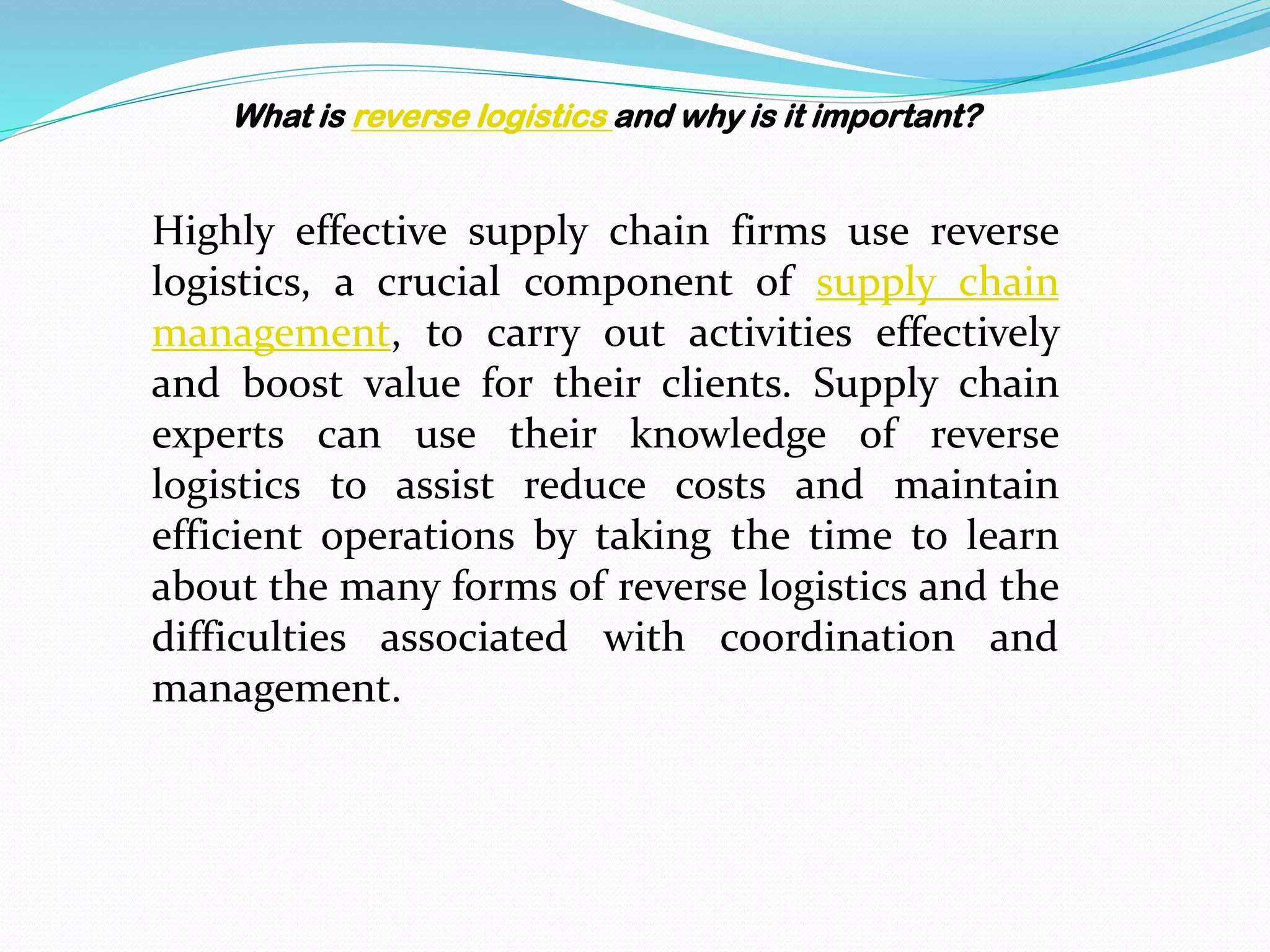 What is reverse logistics and why is it important.pdf