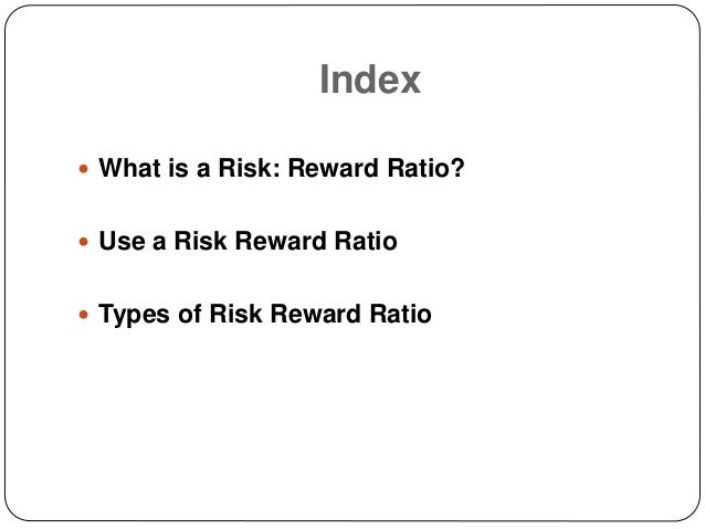 What Is Best Risk Reward Ratio Forex Trading - 