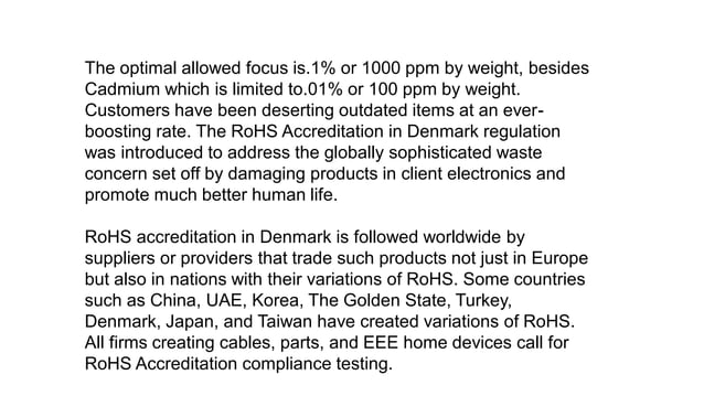 What Is RoHS And What Is RoHS Compliance.pdf | Chemistry | Science