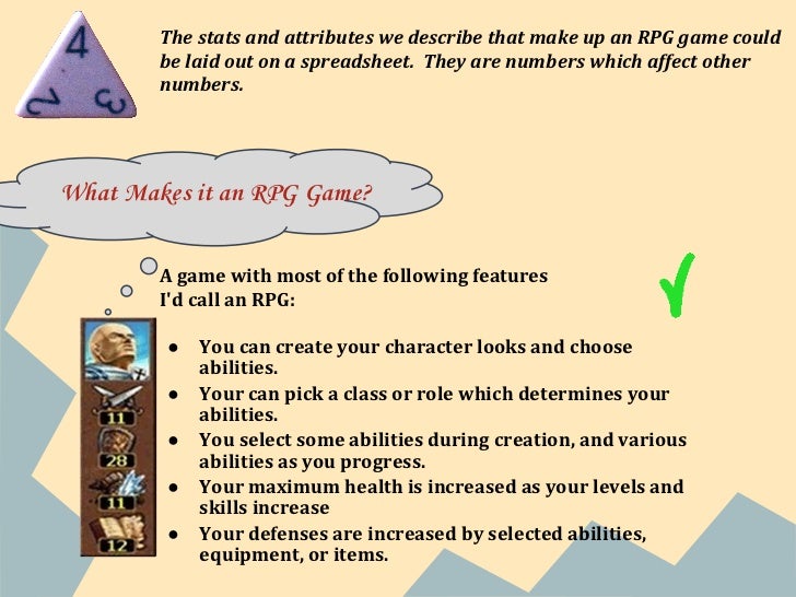 What is an RPG Intro to RPG Games