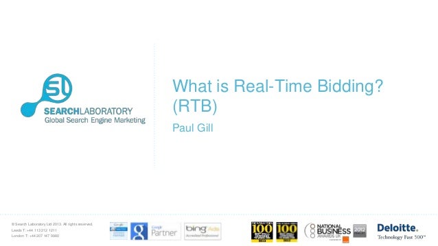 what is real time bidding rtb real time bidding