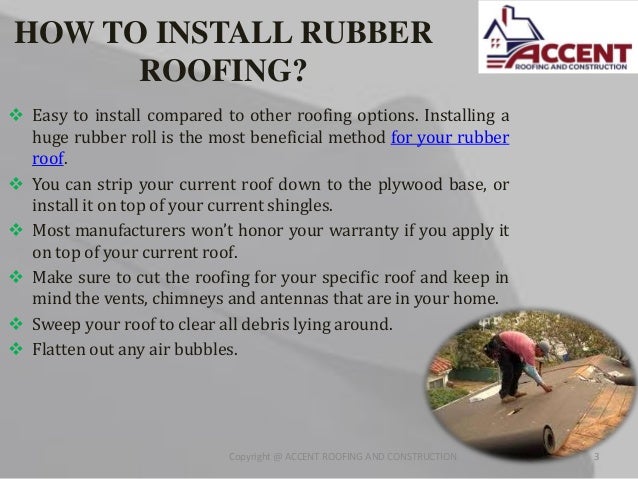 What Is Rubber Roofing