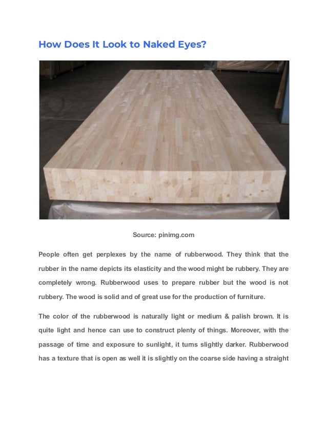 What is rubberwood a complete guide to know