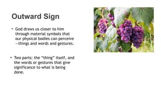 Outward Sign What is Sacrament overview in the School of Law.pptx