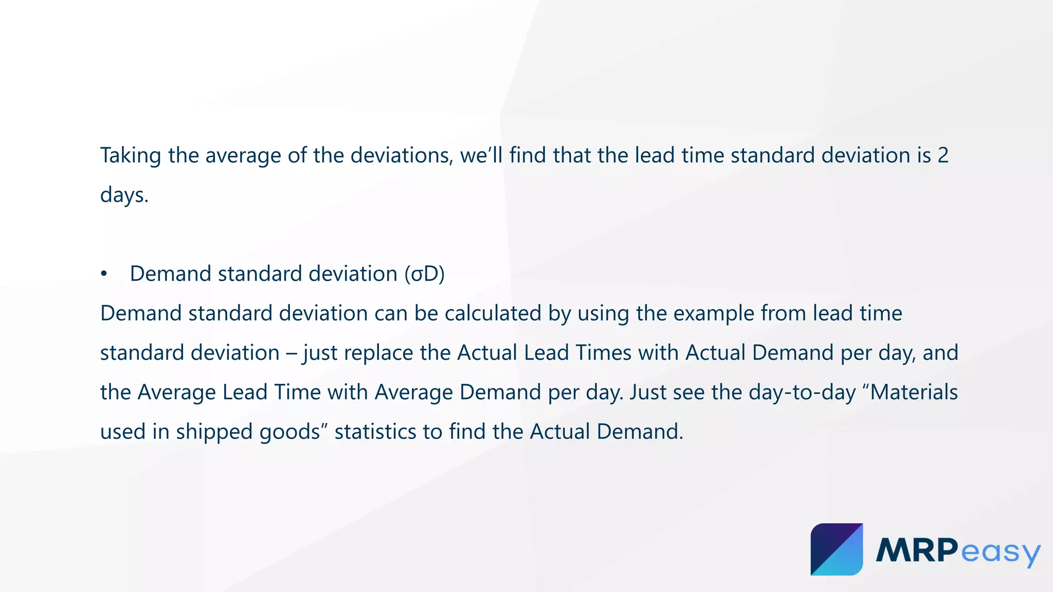 What is safety stock and how to calculate it? | PDF