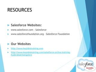 Salesforce Online Training Slide 18