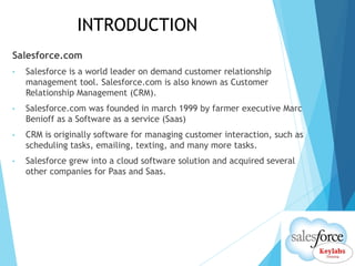 Salesforce Online Training Slide 2
