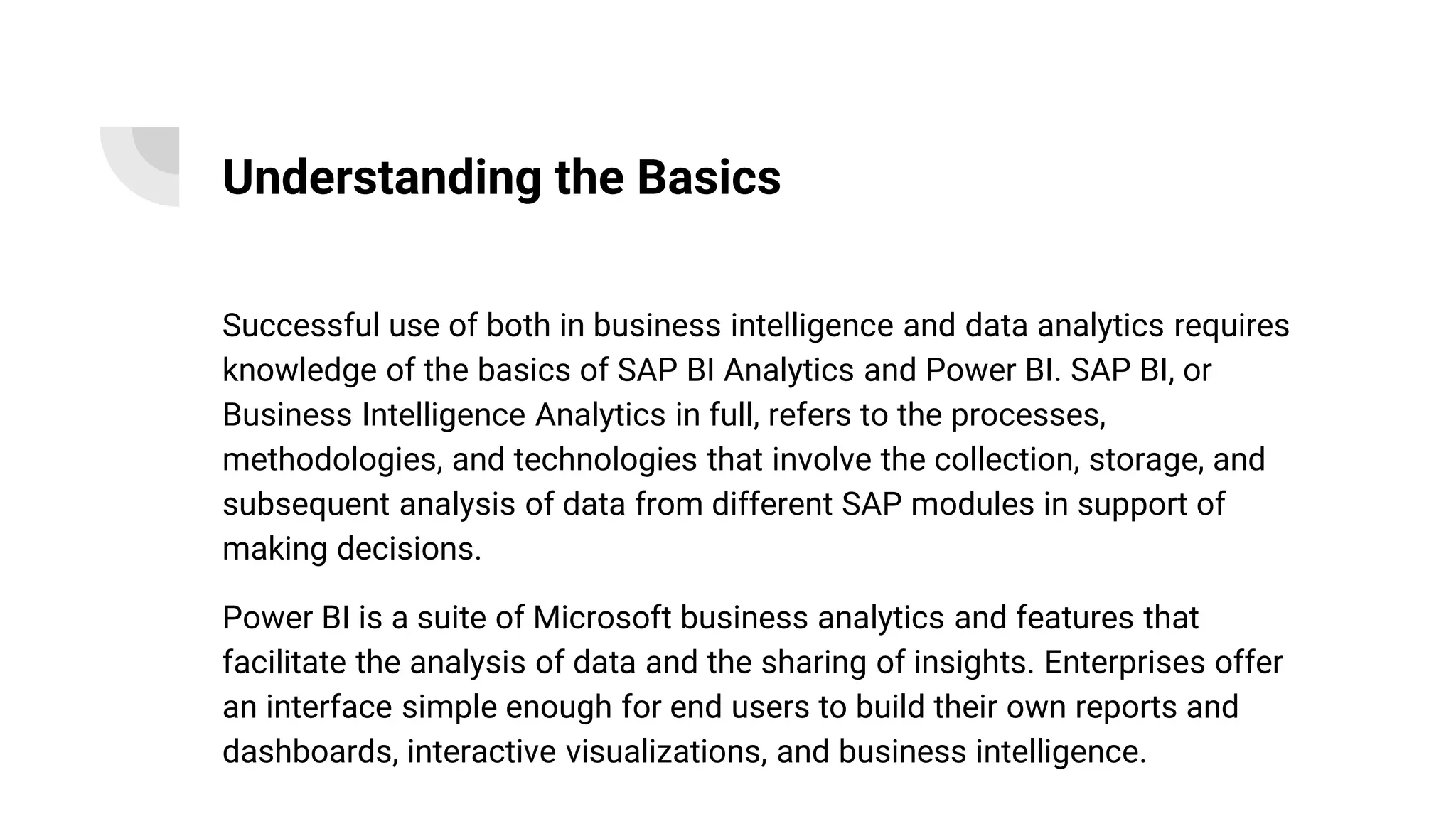 What Is SAP Data Analytics And Reporting With Power BI pptx What is sap data analytics and reporting with power bi pptx