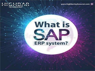 What is SAP ERP