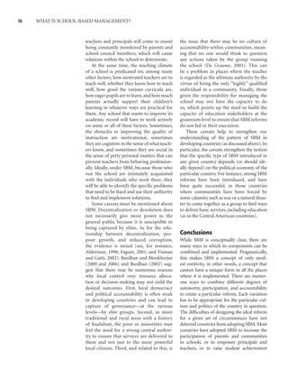 What is school based management | PDF
