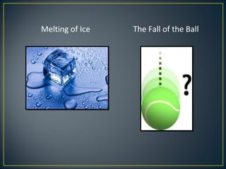 Melting of Ice   The Fall of the Ball
 