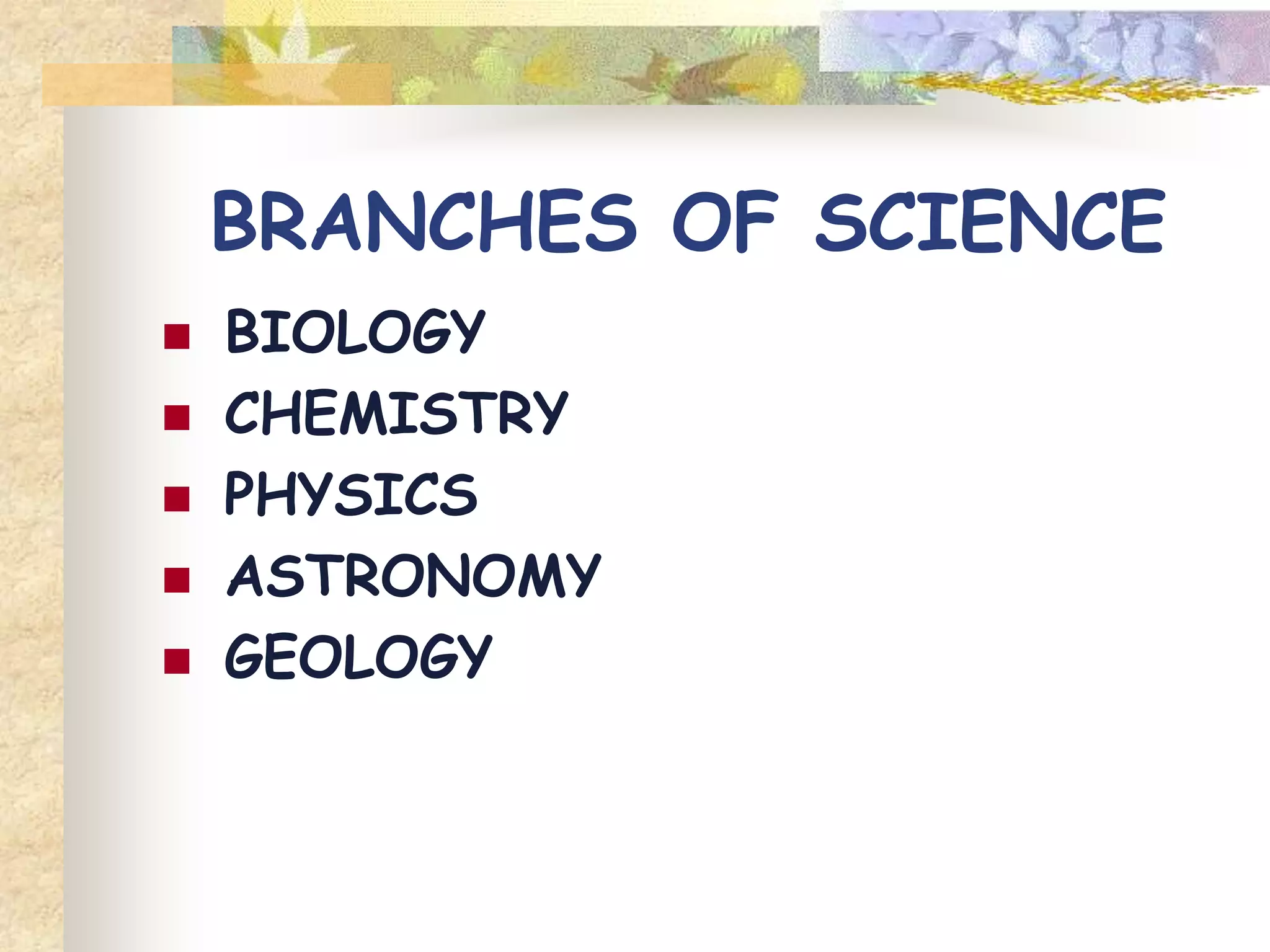 Although Science is helpful in many
ways, but it have some limitations……
Earthquakes Hurricanes
 