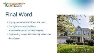 What Is SDA Housing? A Complete Guide to Specialist Disability ...