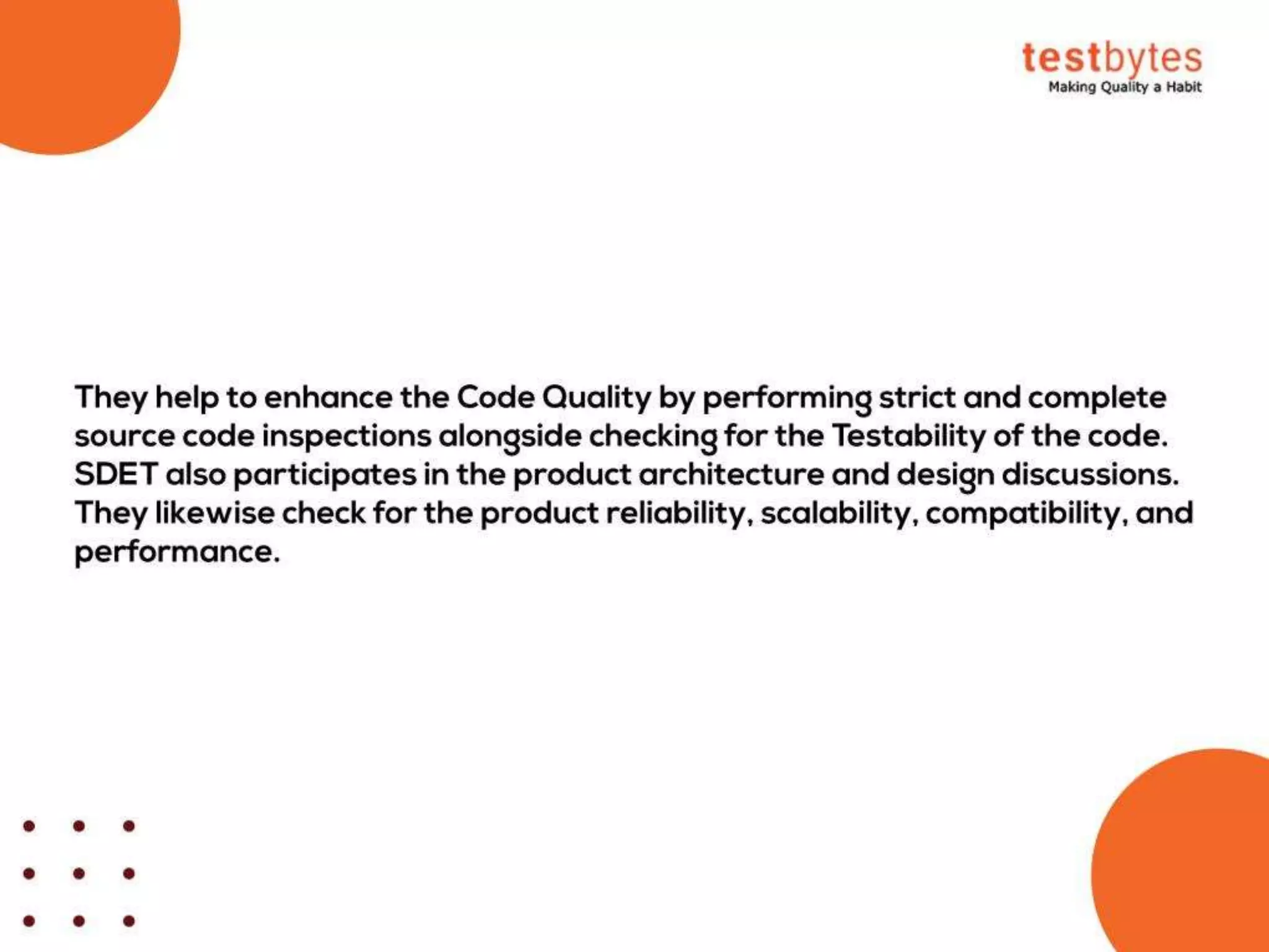 What is SDET? (Software Development Engineer in Test)