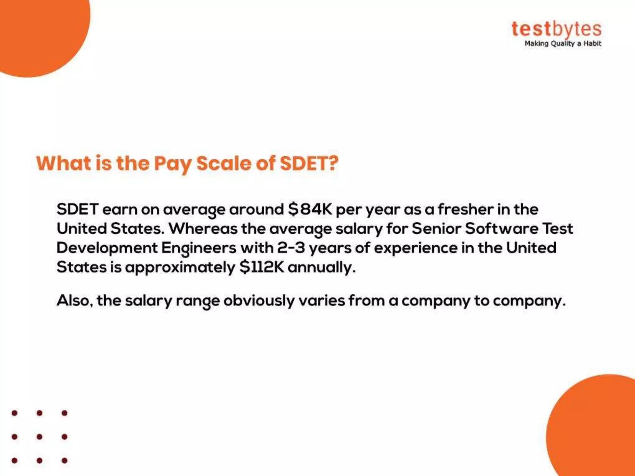 What is SDET? (Software Development Engineer in Test)