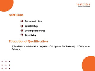 What is SDET? (Software Development Engineer in Test) | PPT