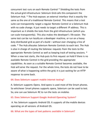 What is selenium | PDF