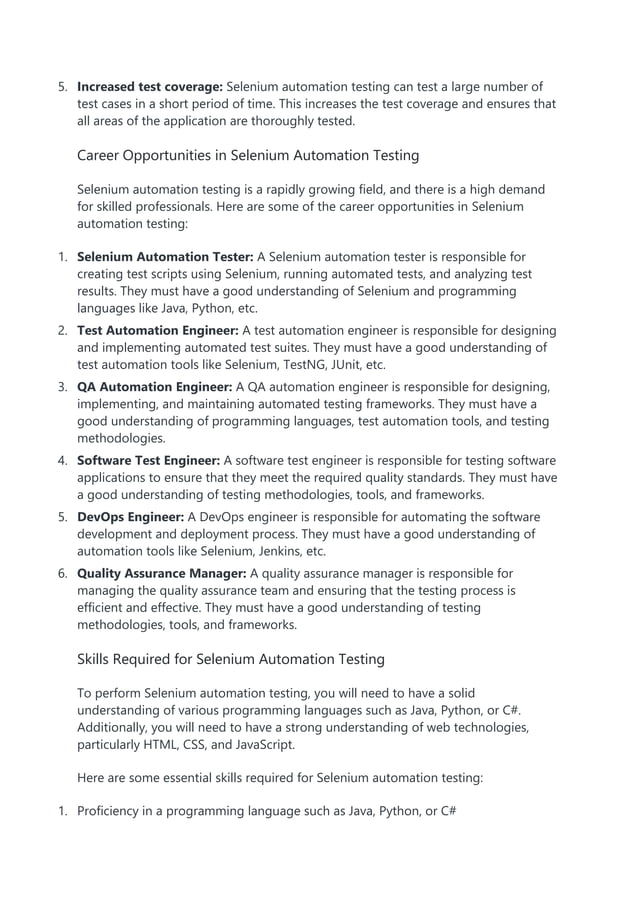 What is Selenium Automation Testing.pdf
