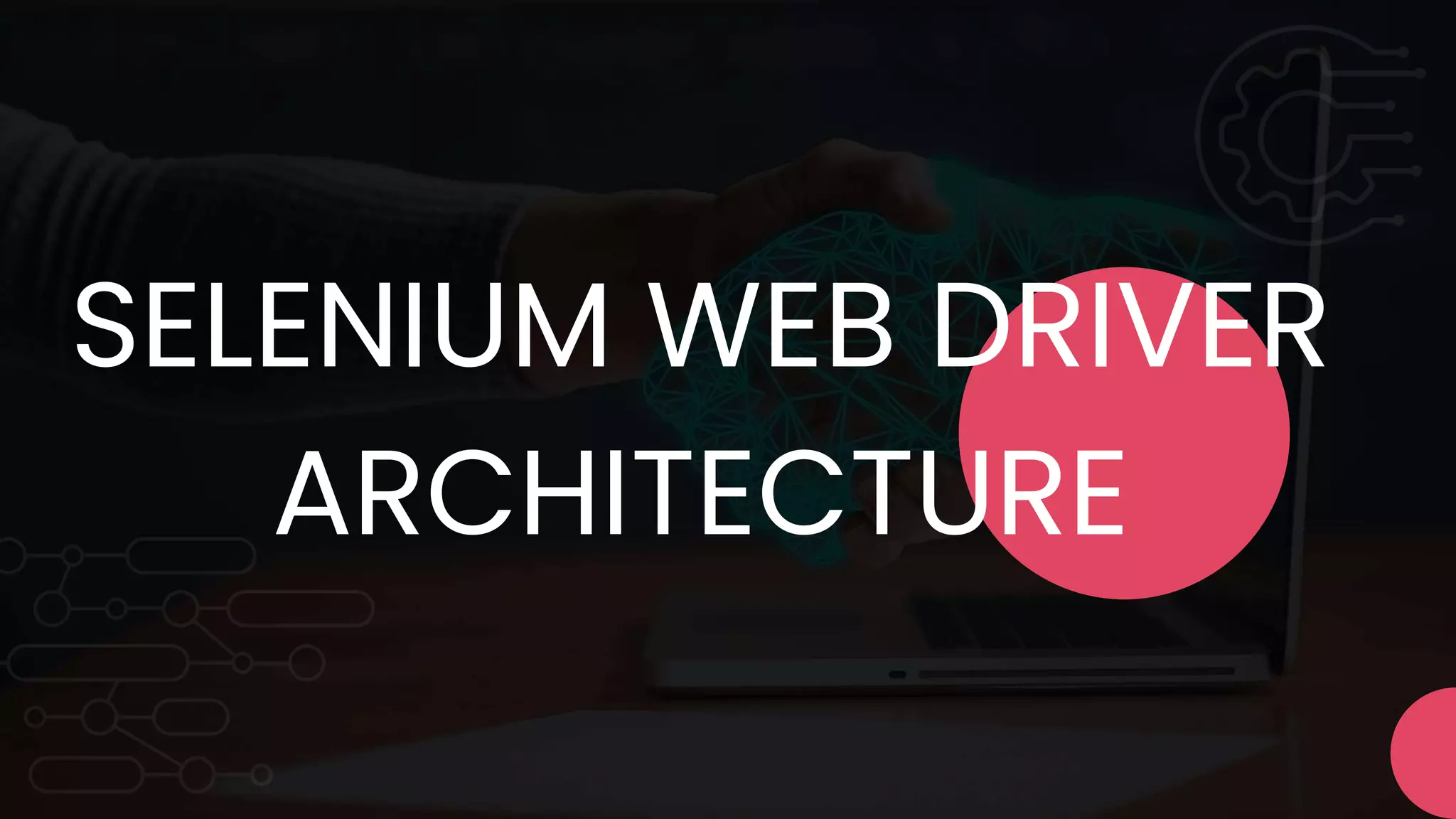 SELENIUM WEB DRIVER
ARCHITECTURE
 