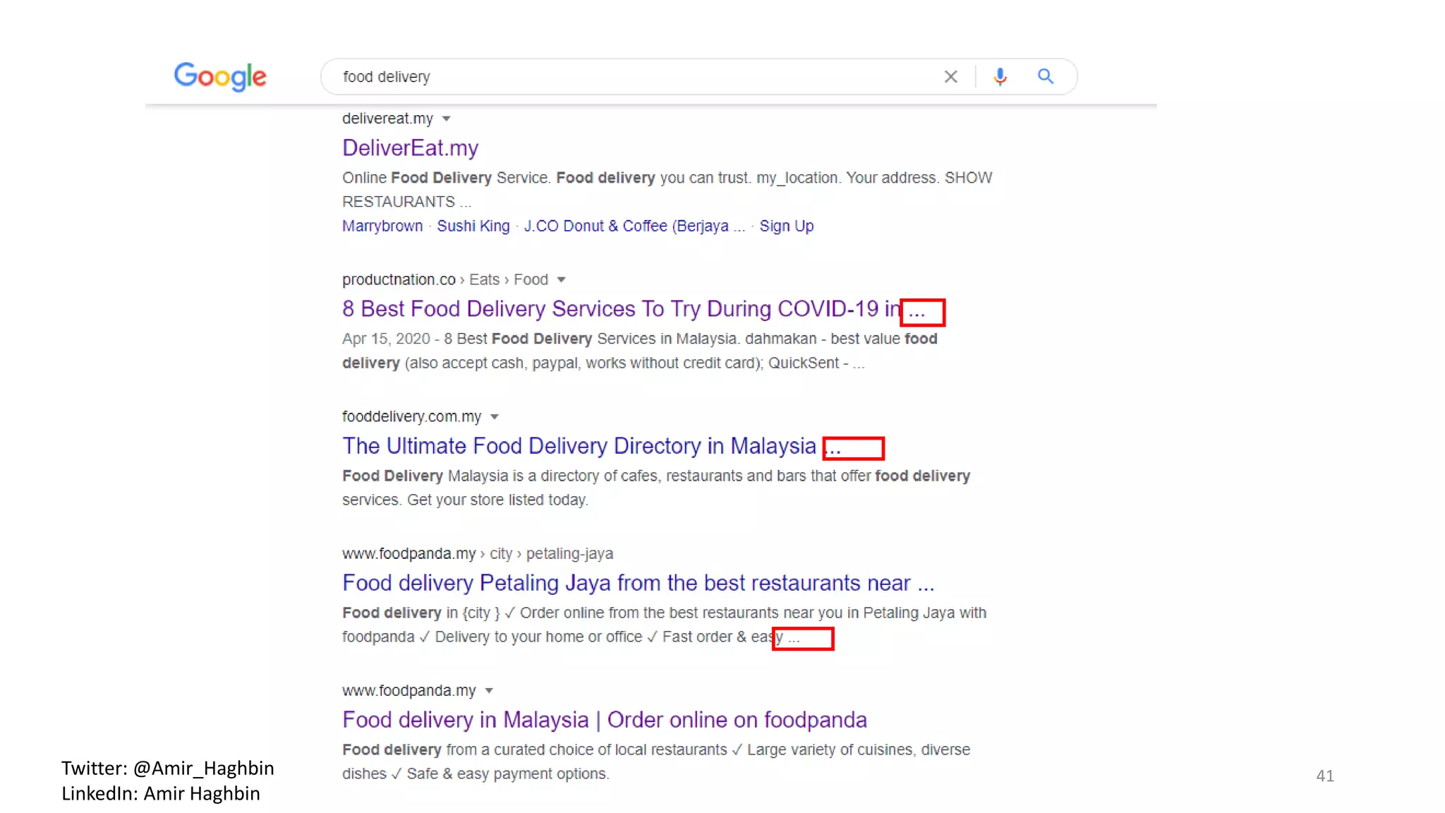 41Twitter: @Amir_Haghbin
LinkedIn: Amir Haghbin
 