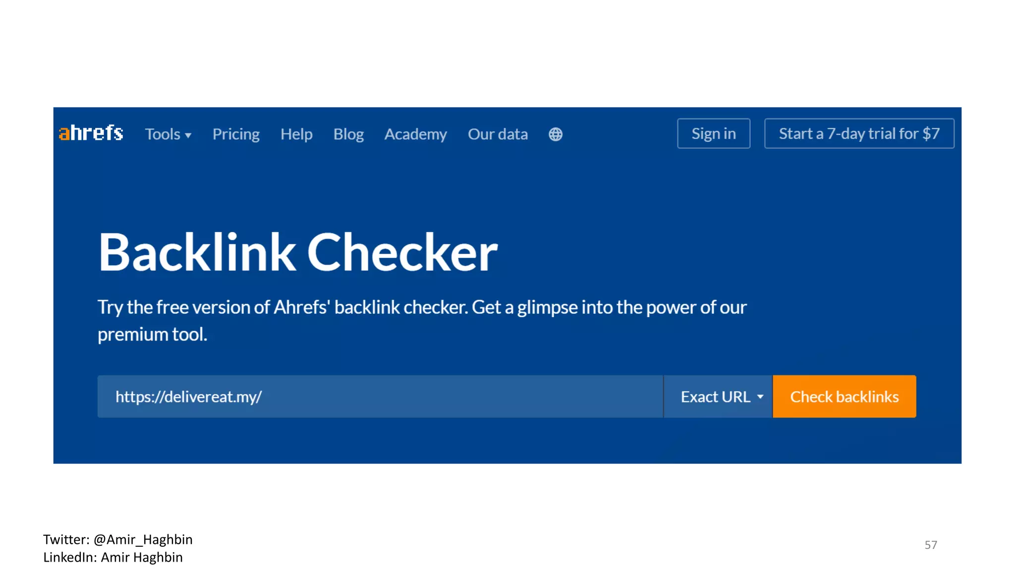 57Twitter: @Amir_Haghbin
LinkedIn: Amir Haghbin
 