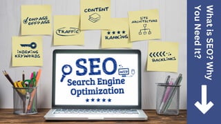 What
is
SEO?
Why
You
Need
It?
 