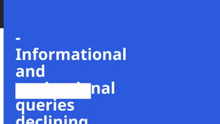 -
Informational
and
navigational
queries
 