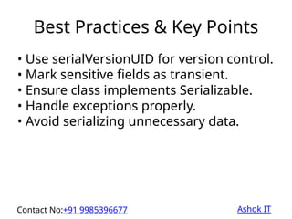 Serialization and Deserialization in Java – Complete Concept Explained ...