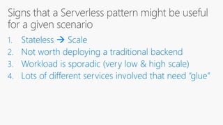 Serverless. What, Why, Who & How?