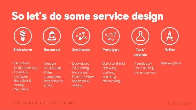 What is service design?
