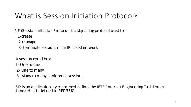 What is session initiation protocol        What is session initiation protocol