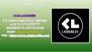 Contact For Better :
info@clcarbonlife.cn
 