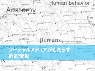 ソーシャルメディアがもたらす
     地殻変動
26
 