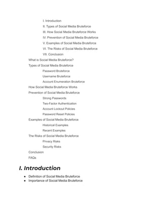 What is SocialMedia Bruteforce.pdf