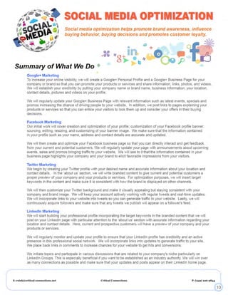 Inquiries: Richard Sink

rsink@critical-connections.net

(949) 226-9844

 