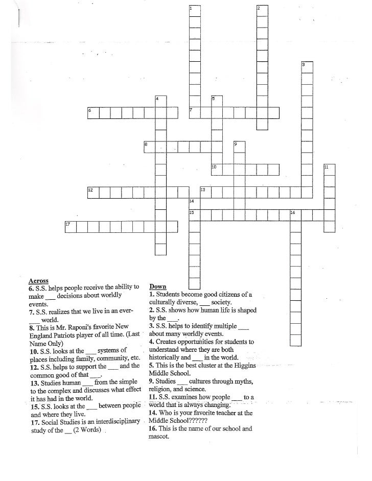 What is social studies homework
