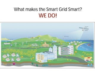 What makes the Smart Grid Smart?
WE DO!
•