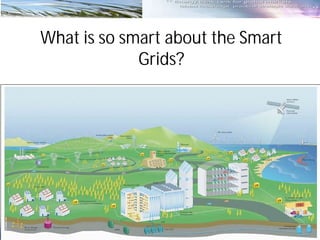 What is so smart about the Smart
Grids?
•